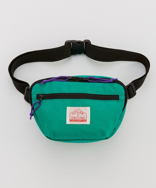 Ocean&Ground（オーシャン&グラウンド）の「ｳｴｽﾄﾎﾟｰﾁGOODAY（ボディバッグ/ウエストポーチ・キッズ・ブラック/グリーン/ブルー/マスタード/レッド/ブルー系その他・FREE）」の13枚目の写真