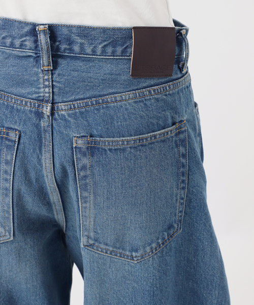 journal standard L'essage（ジャーナルスタンダードレサージュ）の「サイドタックデニムパンツ（デニムパンツ・レディース・ブルー/ネイビー・38/36）」の22枚目の写真