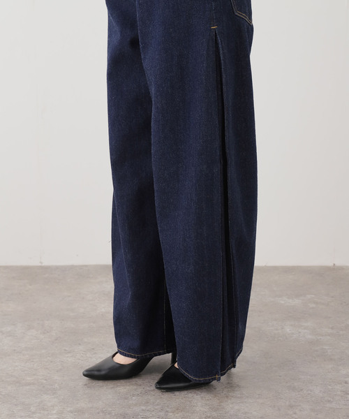 journal standard L'essage(ジャーナルスタンダードレサージュ)の「サイドタックデニムパンツ(デニムパンツ・レディース・ブルー/ネイビー・38/36)」の8枚目の写真
