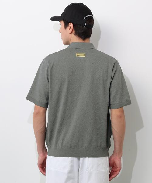 PING(ピン)の「【PING APPAREL】半袖ニットポロシャツ(ポロシャツ・メンズ・ブラック/グレー/ホワイト・L/S/LL/M/LL1)」の9枚目の写真
