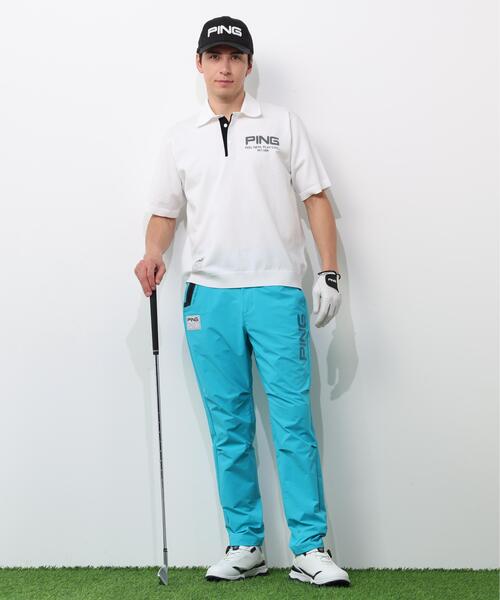 PING(ピン)の「【PING APPAREL】半袖ニットポロシャツ(ポロシャツ・メンズ・ブラック/グレー/ホワイト・L/S/LL/M/LL1)」の13枚目の写真
