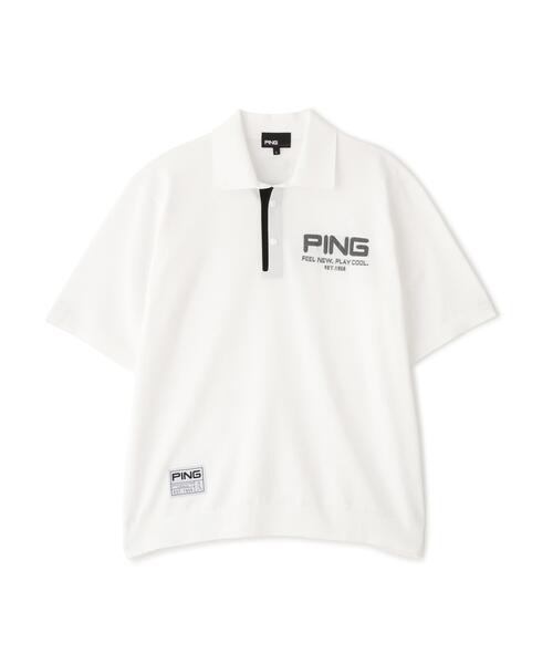 PING(ピン)の「【PING APPAREL】半袖ニットポロシャツ(ポロシャツ・メンズ・ブラック/グレー/ホワイト・L/S/LL/M/LL1)」の16枚目の写真