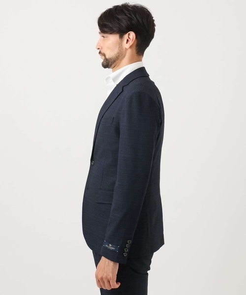 MICHEL KLEIN HOMME (ミッシェルクランオム)の「【セットアップ】3ピース対応テーラードジャケット(テーラードジャケット・メンズ・グレー/ネイビー・MEDIUM/LARGE/X-LARGE)」の22枚目の写真