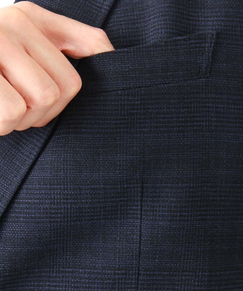 MICHEL KLEIN HOMME   （ミッシェルクランオム）の「【セットアップ】3ピース対応テーラードジャケット（テーラードジャケット・メンズ・グレー/ネイビー・MEDIUM/LARGE/X-LARGE）」の15枚目の写真
