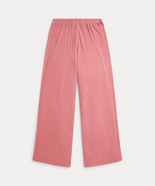 POLO RALPH LAUREN CHILDRENSWEAR（ポロ ラルフ ローレン チルドレンズウェア）の「リブ ワイドレッグ パンツ（その他パンツ・キッズ・ピンク・L/M/S/XL）」の2枚目の写真