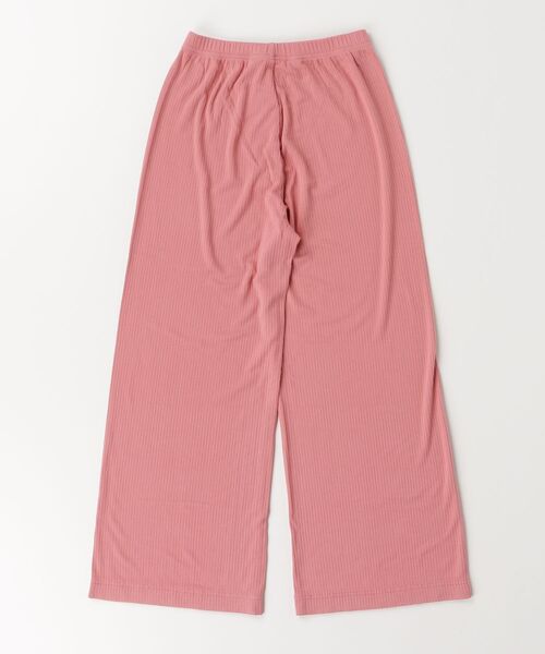 POLO RALPH LAUREN CHILDRENSWEAR（ポロ ラルフ ローレン チルドレンズウェア）の「リブ ワイドレッグ パンツ（その他パンツ・キッズ・ピンク・L/M/S/XL）」の4枚目の写真