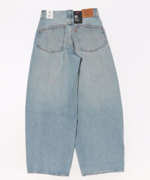 JUGLANS(ユグランス)の「【Levi's】SUPER BAGGY BARREL / リーバイス スーパーバギー バレルジーンズ(デニムパンツ・レディース・ライトインディゴブルー/インディゴブルー・28inch/27inch/26inch/25inch/24inch)」の3枚目の写真