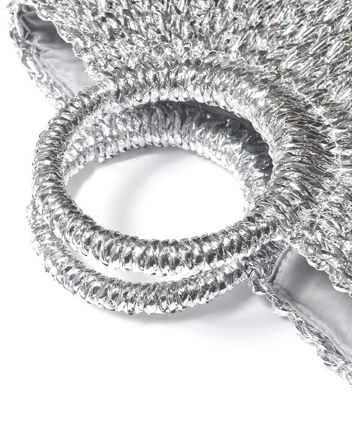 coca（coca）（コカ）の「ラメハンドバッグ（ハンドバッグ・レディース・シルバー/ゴールド・ONE SIZE）」の14枚目の写真