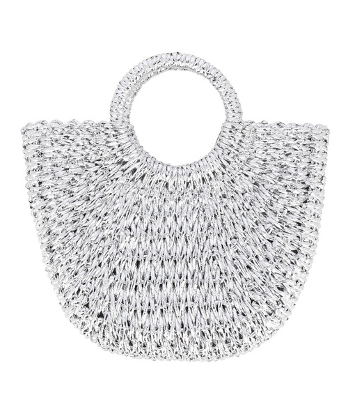 coca（coca）（コカ）の「ラメハンドバッグ（ハンドバッグ・レディース・シルバー/ゴールド・ONE SIZE）」の19枚目の写真