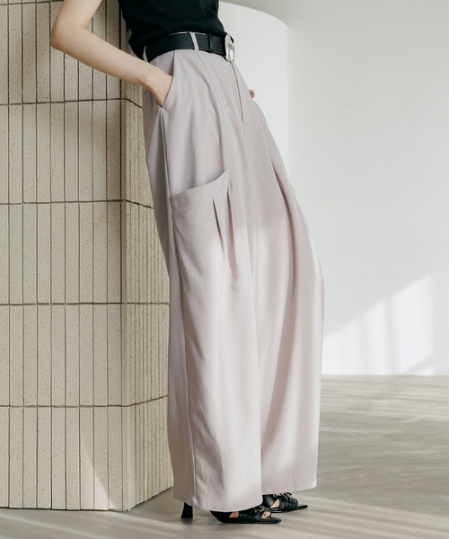 PAGEBOY（ページボーイ）の「ドロポケワイドコクーンパンツ（その他パンツ・レディース・チャコールグレー/ブラック/グレイッシュベージュ・SMALL/MEDIUM）」の22枚目の写真