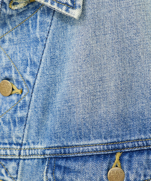 FREAK'S STORE(フリークスストア)の「Lee × FREAK'S STORE/リー 別注 101-J RIDERS JACKET/別注 ワンオーワン ジェー ライダースジャケット/デニムジャケット(デニムジャケット・レディース・サックスブルー/ネイビー・フリ-)」の19枚目の写真