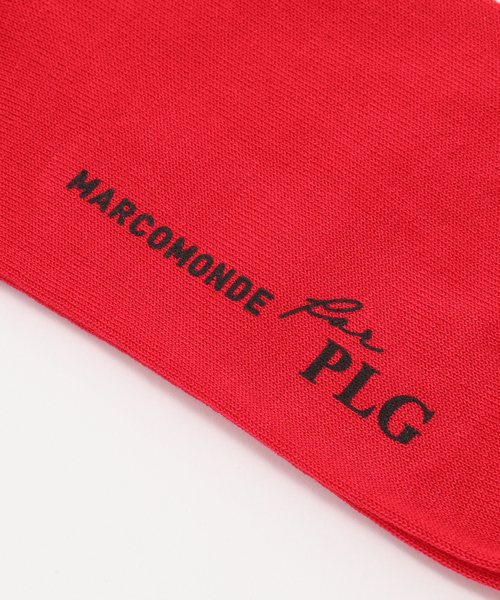 plage（プラージュ）の「MARCOMONDE / マルコモンド 別注 LOOSE ソックス（ソックス/靴下・レディース・レッド/アイボリー/グレー・FREE）」の7枚目の写真