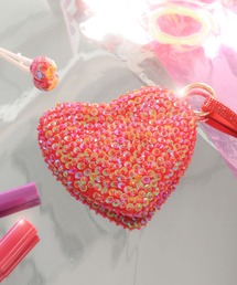 BAYFLOW | BFスパンコールハートポーチ(ポーチ)