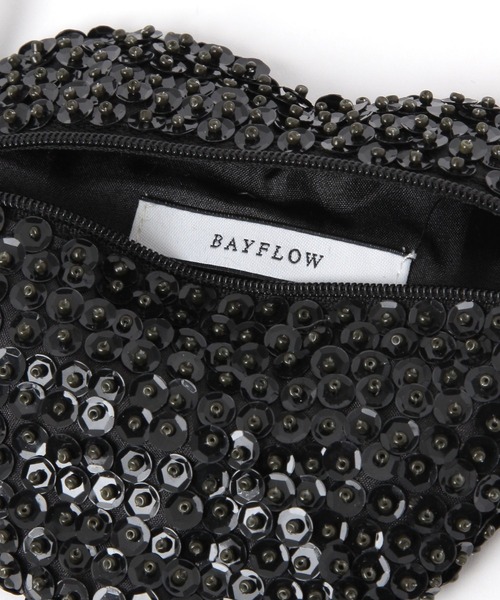 BAYFLOW(ベイフロー)の「BFスパンコールハートポーチ(ポーチ・レディース・ブラック/ブルー/レッド/イエロー・0)」の8枚目の写真