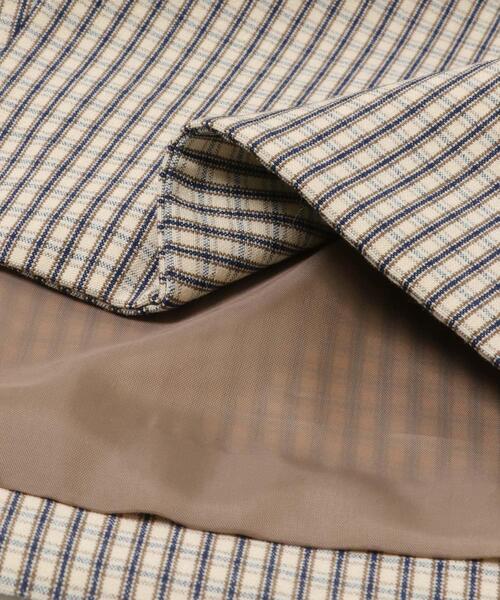 SENSE OF PLACE by URBAN RESEARCH（センスオブプレイスバイアーバンリサーチ）の「『イージーケア』ダブルテーラードジャケット（テーラードジャケット・レディース・グレー/ベージュ系その他/ブラック・ONE）」の16枚目の写真