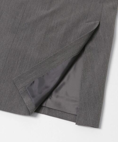 SENSE OF PLACE by URBAN RESEARCH（センスオブプレイスバイアーバンリサーチ）の「『イージーケア』ダブルテーラードジャケット（テーラードジャケット・レディース・グレー/ベージュ系その他/ブラック・ONE）」の10枚目の写真