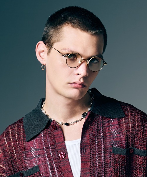 glamb（グラム）の「Anarchy Pearl Necklace / アナーキーパールネックレス（ネックレス・メンズ・シルバー・FREE）」の7枚目の写真