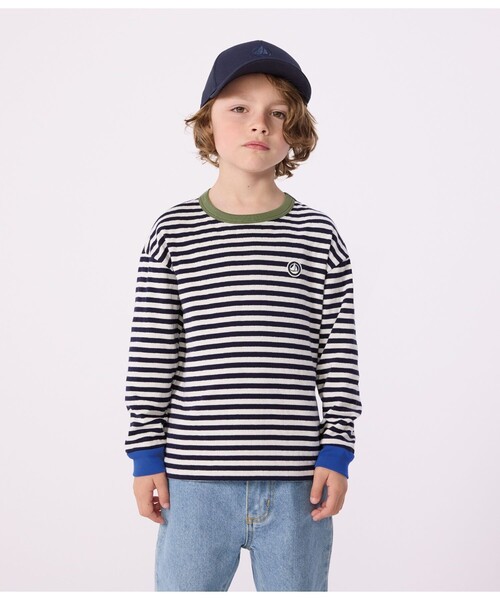 ボーダー長袖Tシャツ