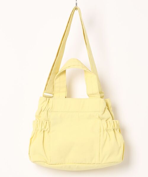 Out n About(アウトナバウト)の「\約200gの軽量バッグ/ギャザーバッグ【Jagged/ジャギー】S(トートバッグ・レディース・ブラック/イエロー/ライトパープル/ブルー/セージグリーン/レッド/ブルー系その他/スモークピンク/ブラウン・FREE)」の18枚目の写真