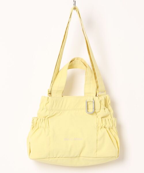 Out n About(アウトナバウト)の「\約200gの軽量バッグ/ギャザーバッグ【Jagged/ジャギー】S(トートバッグ・レディース・ブラック/イエロー/ライトパープル/ブルー/セージグリーン/レッド/ブルー系その他/スモークピンク/ブラウン・FREE)」の19枚目の写真