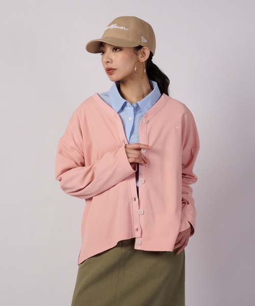 Eddie Bauer(エディーバウアー)の「Vネック カーディガン(カーディガン/ボレロ・レディース・ピンク/ブラック/ライトベージュ・L/M/S/XL)」の3枚目の写真
