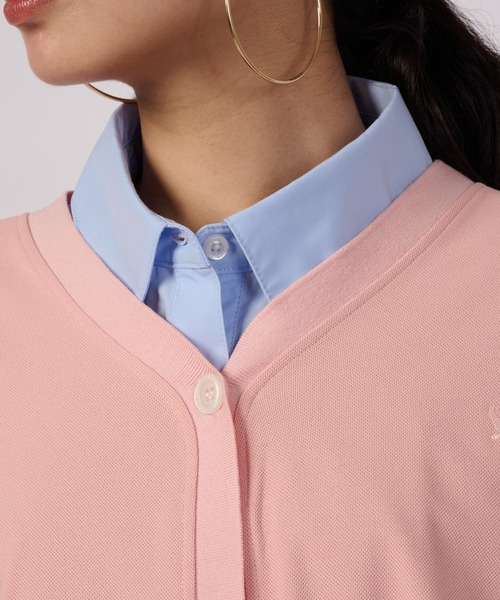 Eddie Bauer(エディーバウアー)の「Vネック カーディガン(カーディガン/ボレロ・レディース・ピンク/ブラック/ライトベージュ・L/M/S/XL)」の13枚目の写真