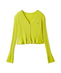 レディースのトップス（イエロー/黄色系・フリル）ファッション通販