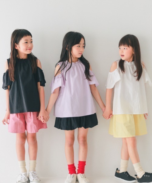 NHT(エヌエイチティー)の「NHT/エヌエイチティー タック ショートパンツ(その他パンツ・キッズ・イエロー/ピンク/ブラック・120cm/130cm/140cm/150cm/160cm/110cm)」の17枚目の写真