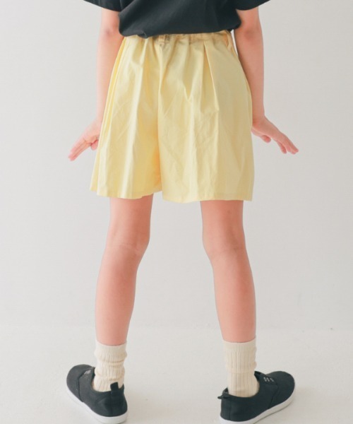 NHT(エヌエイチティー)の「NHT/エヌエイチティー タック ショートパンツ(その他パンツ・キッズ・イエロー/ピンク/ブラック・120cm/130cm/140cm/150cm/160cm/110cm)」の11枚目の写真