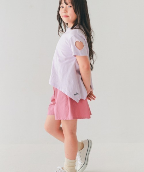 NHT(エヌエイチティー)の「NHT/エヌエイチティー タック ショートパンツ(その他パンツ・キッズ・イエロー/ピンク/ブラック・120cm/130cm/140cm/150cm/160cm/110cm)」の7枚目の写真