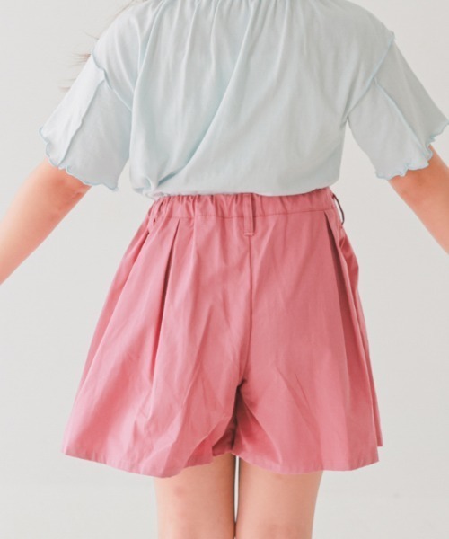 NHT(エヌエイチティー)の「NHT/エヌエイチティー タック ショートパンツ(その他パンツ・キッズ・イエロー/ピンク/ブラック・120cm/130cm/140cm/150cm/160cm/110cm)」の10枚目の写真