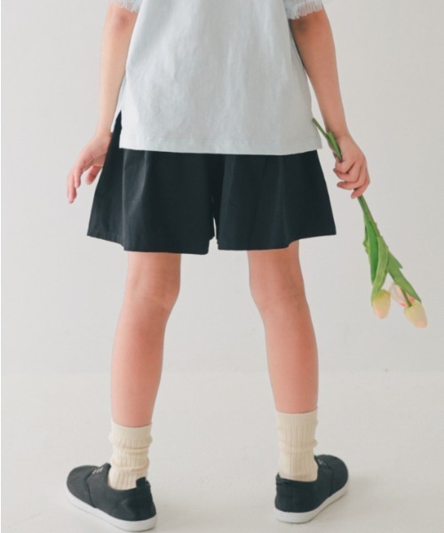 NHT(エヌエイチティー)の「NHT/エヌエイチティー タック ショートパンツ(その他パンツ・キッズ・イエロー/ピンク/ブラック・120cm/130cm/140cm/150cm/160cm/110cm)」の14枚目の写真