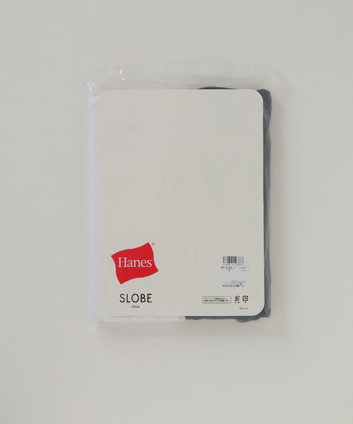 HANES(ヘインズ)の「《2枚セット》HANES/ヘインズ SLOBE別注 2STYLES PACK TEE(Tシャツ/カットソー・レディース・ホワイト/ネイビー・FREE)」の16枚目の写真