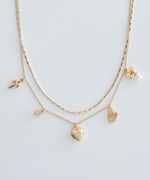 earth music&ecology（アースミュージックアンドエコロジー）の「レター2連ネックレス（ネックレス）」