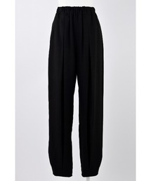 DRAPE TAPERED-TROUSERS