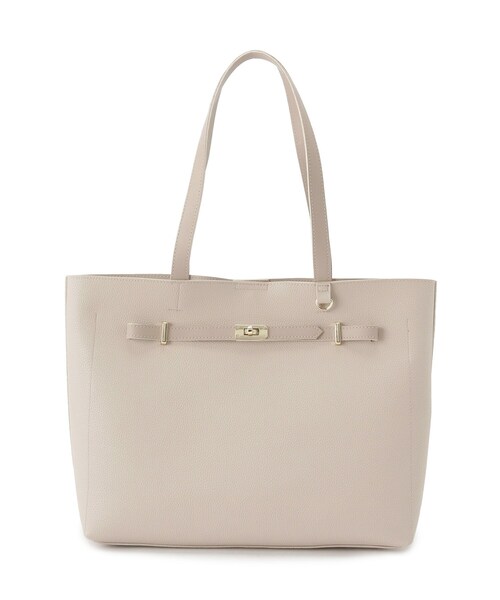 grove(グローブ)の「【軽量・A4】ベルト3層トート(トートバッグ・レディース・ブラック/アイボリー/ベージュ系8・00)」の12枚目の写真