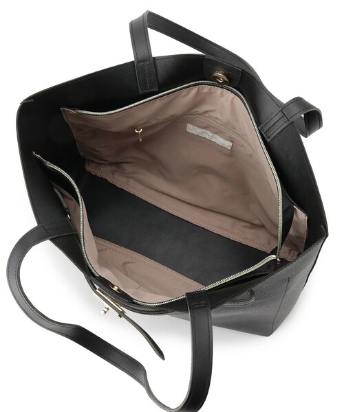 grove(グローブ)の「【軽量・A4】ベルト3層トート(トートバッグ・レディース・ブラック/アイボリー/ベージュ系8・00)」の17枚目の写真