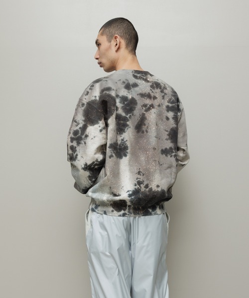 BAL(バル)の「LOGO TIE DYE CREW SWEAT by YUKIDYE(スウェット・メンズ・グレー・3/2/1)」の12枚目の写真