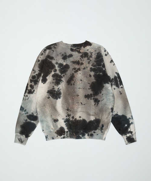BAL(バル)の「LOGO TIE DYE CREW SWEAT by YUKIDYE(スウェット・メンズ・グレー・3/2/1)」の3枚目の写真