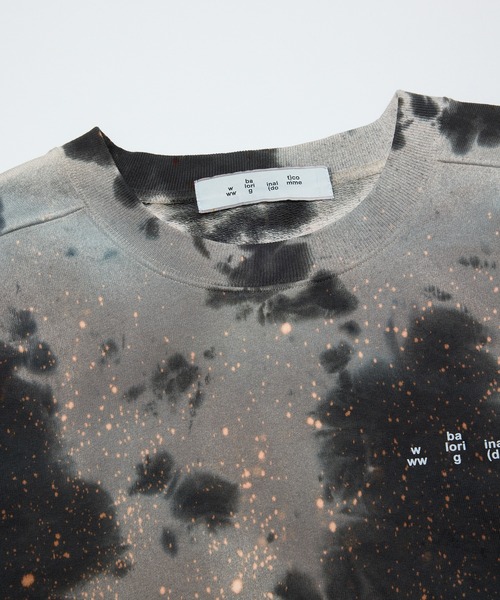BAL(バル)の「LOGO TIE DYE CREW SWEAT by YUKIDYE(スウェット・メンズ・グレー・3/2/1)」の4枚目の写真