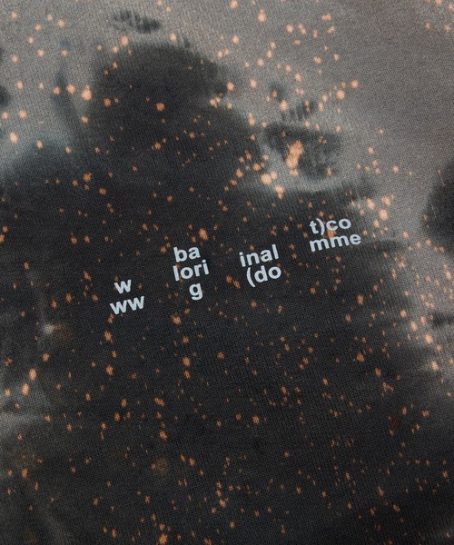 BAL(バル)の「LOGO TIE DYE CREW SWEAT by YUKIDYE(スウェット・メンズ・グレー・3/2/1)」の5枚目の写真