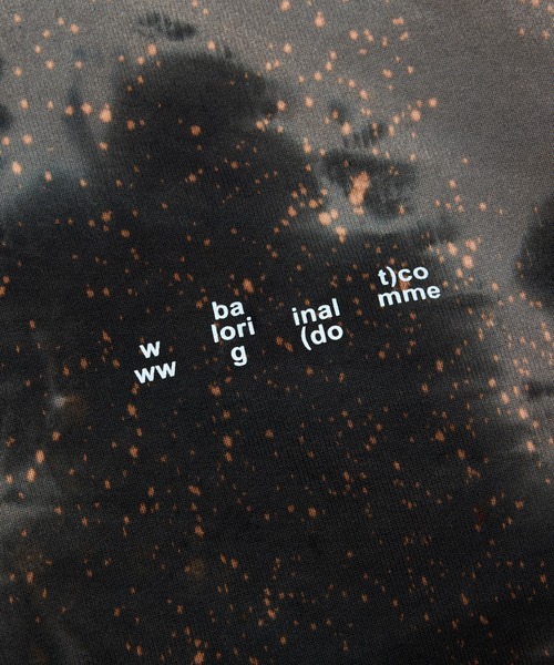 BAL(バル)の「LOGO TIE DYE CREW SWEAT by YUKIDYE(スウェット・メンズ・グレー・3/2/1)」の6枚目の写真