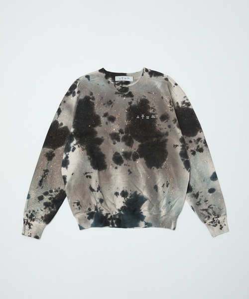BAL(バル)の「LOGO TIE DYE CREW SWEAT by YUKIDYE(スウェット・メンズ・グレー・3/2/1)」の2枚目の写真