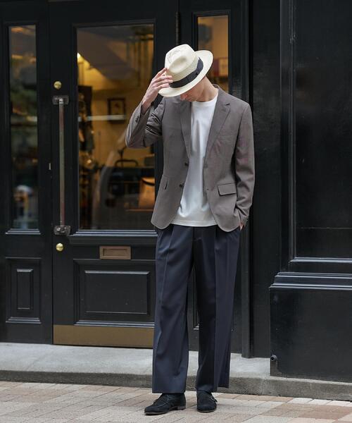 TAKEO KIKUCHI(タケオキクチ)の「【BOWLER HAT LABEL】TWトロピカルシャンブレー JAZZジャケット(テーラードジャケット・メンズ・ダークブラウン・04/03/02)」の6枚目の写真