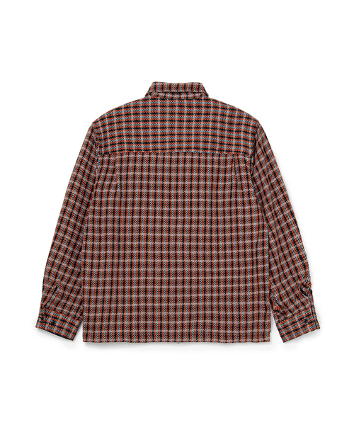 BOTT(ボット)の「BoTT / ボット Zip-up Flannel Shirt(シャツ/ブラウス・メンズ・ブラック/ブルー・LARGE/MEDIUM)」の3枚目の写真