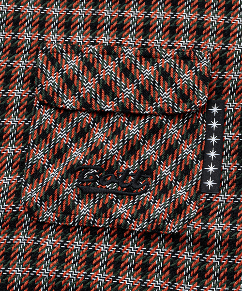 BOTT(ボット)の「BoTT / ボット Zip-up Flannel Shirt(シャツ/ブラウス・メンズ・ブラック/ブルー・LARGE/MEDIUM)」の5枚目の写真
