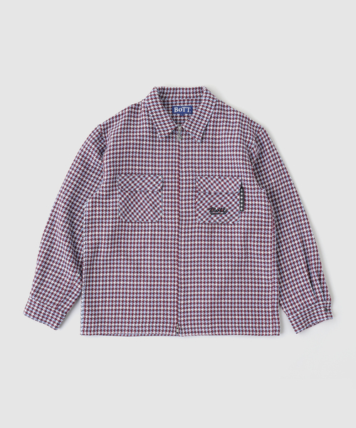 BOTT(ボット)の「BoTT / ボット Zip-up Flannel Shirt(シャツ/ブラウス・メンズ・ブラック/ブルー・LARGE/MEDIUM)」の11枚目の写真