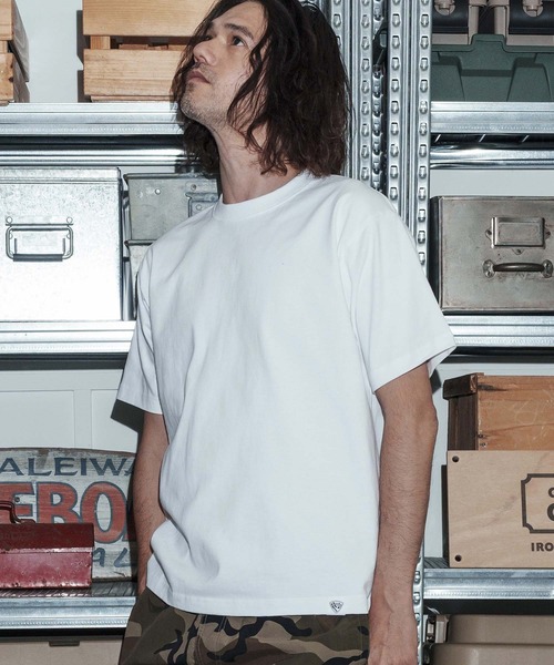 No Rain No Rainbow(ノーレインノーレインボー)の「mt10390-USA cotton T-shirt Tシャツ(NR26S-29)(Tシャツ/カットソー・メンズ・ホワイト/アッシュ/ブラック・XL/L/M/S)」の2枚目の写真