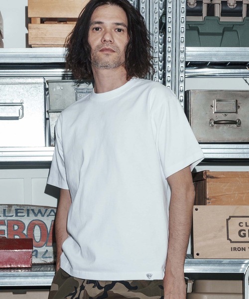 No Rain No Rainbow(ノーレインノーレインボー)の「mt10390-USA cotton T-shirt Tシャツ(NR26S-29)(Tシャツ/カットソー・メンズ・ホワイト/アッシュ/ブラック・XL/L/M/S)」の4枚目の写真