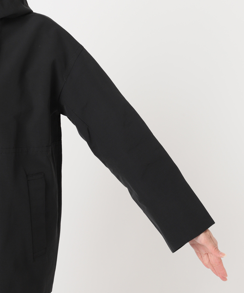 JOURNAL STANDARD（ジャーナルスタンダード）の「《追加3》グログランフードコート（その他アウター・レディース・ライトグレー/ブラック・38/36）」の6枚目の写真